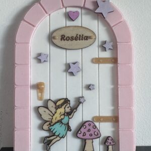 Porte petite souris personnalisée - Thème fée