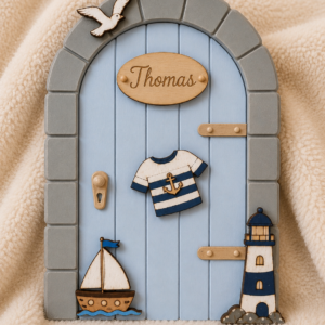 Porte petite souris - Thème Marin