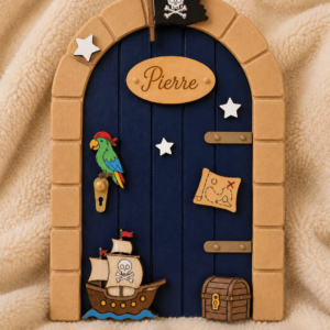 Porte petite souris - Thème pirate