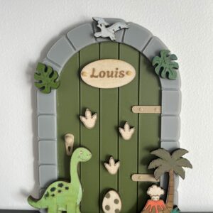Porte petite souris - Thème Dinosaure